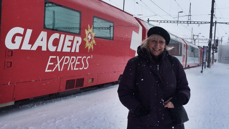 Train travel Glacier Express