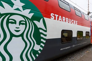 Starbucks Train